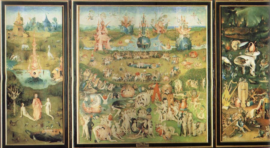 Heronymus Bosch Garden of Earthly Delights
